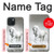 S0932 White Horse Case For iPhone 15