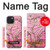 S2449 Pink Blossoming Almond Tree Van Gogh Case For iPhone 15