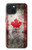 S2490 Canada Maple Leaf Flag Texture Case For iPhone 15