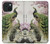 S2773 Peacock Chinese Brush Painting Case For iPhone 15 S2773 Peacock Chinese Brush Painting Case For iPhone 15