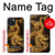 S2804 Chinese Gold Dragon Printed Case For iPhone 15