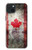S2490 Canada Maple Leaf Flag Texture Case For iPhone 15 Plus