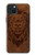 S2529 Leo Zodiac Tattoo Brown Graphic Print Case For iPhone 15 Plus