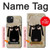 S2826 Cute Cartoon Unsleep Black Sheep Case For iPhone 15 Plus