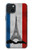 S2859 Vintage France Flag Eiffel Tower Case For iPhone 15 Plus