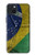 S3297 Brazil Flag Vintage Football Graphic Case For iPhone 15 Plus