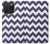 S2345 Navy Blue Shavron Zig Zag Pattern Case For iPhone 15 Pro