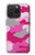 S2525 Pink Camo Camouflage Case For iPhone 15 Pro