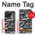 S2744 Hey Hi Hello Art Pattern Case For iPhone 15 Pro