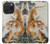 S2751 Chinese Tiger Brush Painting Case For iPhone 15 Pro