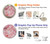 S2843 Pink Marble Texture Case For iPhone 15 Pro