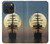 S2897 Pirate Ship Moon Night Case For iPhone 15 Pro