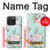 S3494 Vintage Rose Polka Dot Case For iPhone 15 Pro