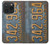S3750 Vintage Vehicle Registration Plate Case For iPhone 15 Pro