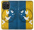 S3857 Peace Dove Ukraine Flag Case For iPhone 15 Pro