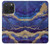 S3906 Navy Blue Purple Marble Case For iPhone 15 Pro