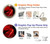 S2092 Red Siamese Fighting Fish Case For iPhone 15 Pro Max