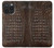 S2850 Brown Skin Alligator Graphic Printed Case For iPhone 15 Pro Max S2850 Brown Skin Alligator Graphic Printed Case For iPhone 15 Pro Max
