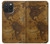 S2861 Antique World Map Case For iPhone 15 Pro Max