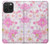 S3036 Pink Sweet Flower Flora Case For iPhone 15 Pro Max