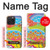 S3407 Hippie Art Case For iPhone 15 Pro Max