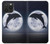 S3510 Dolphin Moon Night Case For iPhone 15 Pro Max