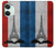S2859 Vintage France Flag Eiffel Tower Case For OnePlus Nord 3