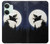 S3289 Flying Pig Full Moon Night Case For OnePlus Nord 3