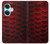 S2879 Red Arowana Fish Scale Case For OnePlus Nord CE3