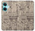 S3819 Retro Vintage Paper Case For OnePlus Nord CE3