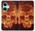 S3881 Fire Skull Case For OnePlus Nord CE3