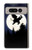 S3323 Flying Elephant Full Moon Night Case For Google Pixel Fold