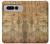 S3868 Aircraft Blueprint Old Paper Case For Google Pixel Fold