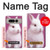 S3870 Cute Baby Bunny Case For Google Pixel Fold