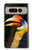 S3876 Colorful Hornbill Case For Google Pixel Fold