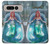 S3911 Cute Little Mermaid Aqua Spa Case For Google Pixel Fold