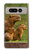 S3917 Capybara Family Giant Guinea Pig Case For Google Pixel Fold