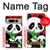 S3929 Cute Panda Eating Bamboo Case For Google Pixel Fold
