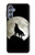 S1981 Wolf Howling at The Moon Case For Samsung Galaxy M34 5G