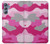 S2525 Pink Camo Camouflage Case For Samsung Galaxy M34 5G