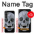 S1286 Diamond Skull Case For Samsung Galaxy S23 FE