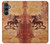 S2485 Dragon Metal Texture Graphic Printed Case For Samsung Galaxy S23 FE