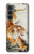 S2751 Chinese Tiger Brush Painting Case For Samsung Galaxy S23 FE