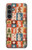 S2854 Cute Xmas Pattern Case For Samsung Galaxy S23 FE