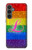 S2900 Rainbow LGBT Lesbian Pride Flag Case For Samsung Galaxy S23 FE