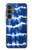 S3671 Blue Tie Dye Case For Samsung Galaxy S23 FE