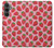 S3719 Strawberry Pattern Case For Samsung Galaxy S23 FE S3719 Strawberry Pattern Case For Samsung Galaxy S23 FE