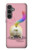 S3923 Cat Bottom Rainbow Tail Case For Samsung Galaxy S23 FE