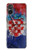 S3313 Croatia Flag Vintage Football Graphic Case For Sony Xperia 5 V