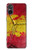 S3315 Spain Flag Vintage Football Graphic Case For Sony Xperia 5 V
